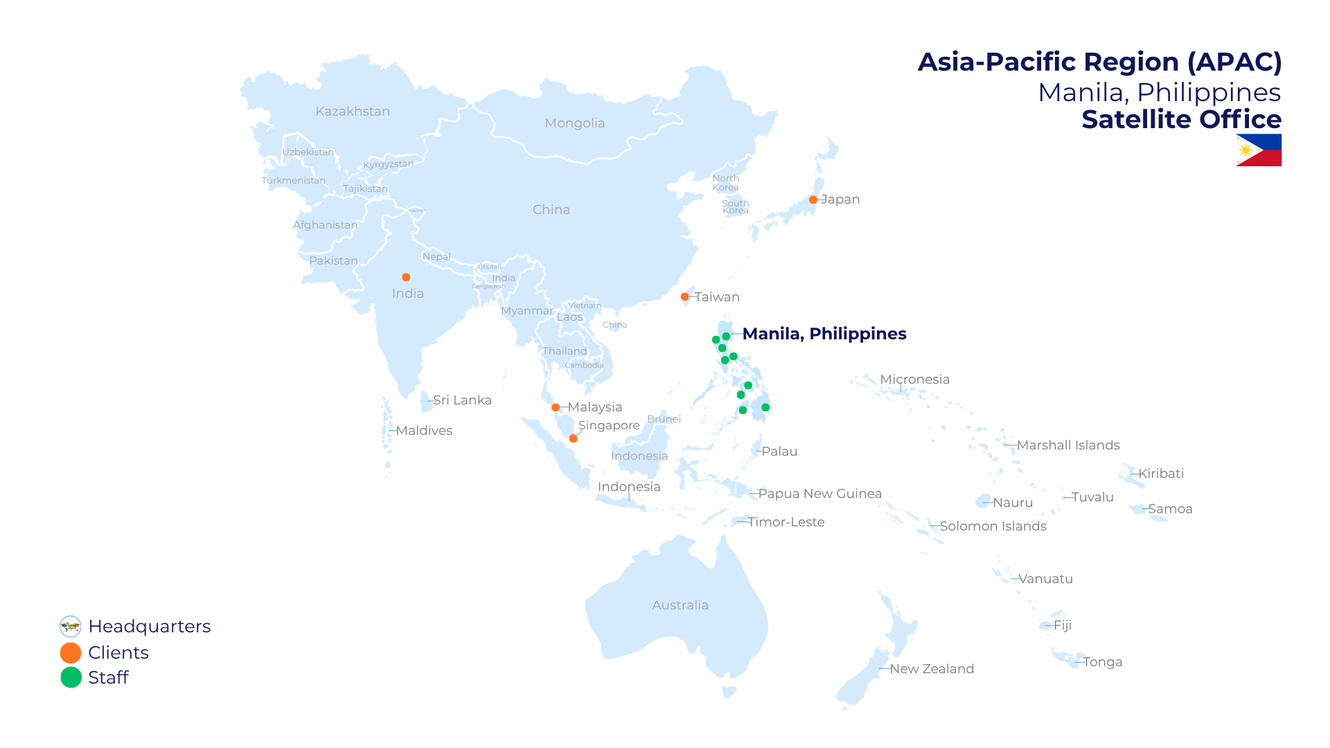 Where We Operate — Asia Pacific