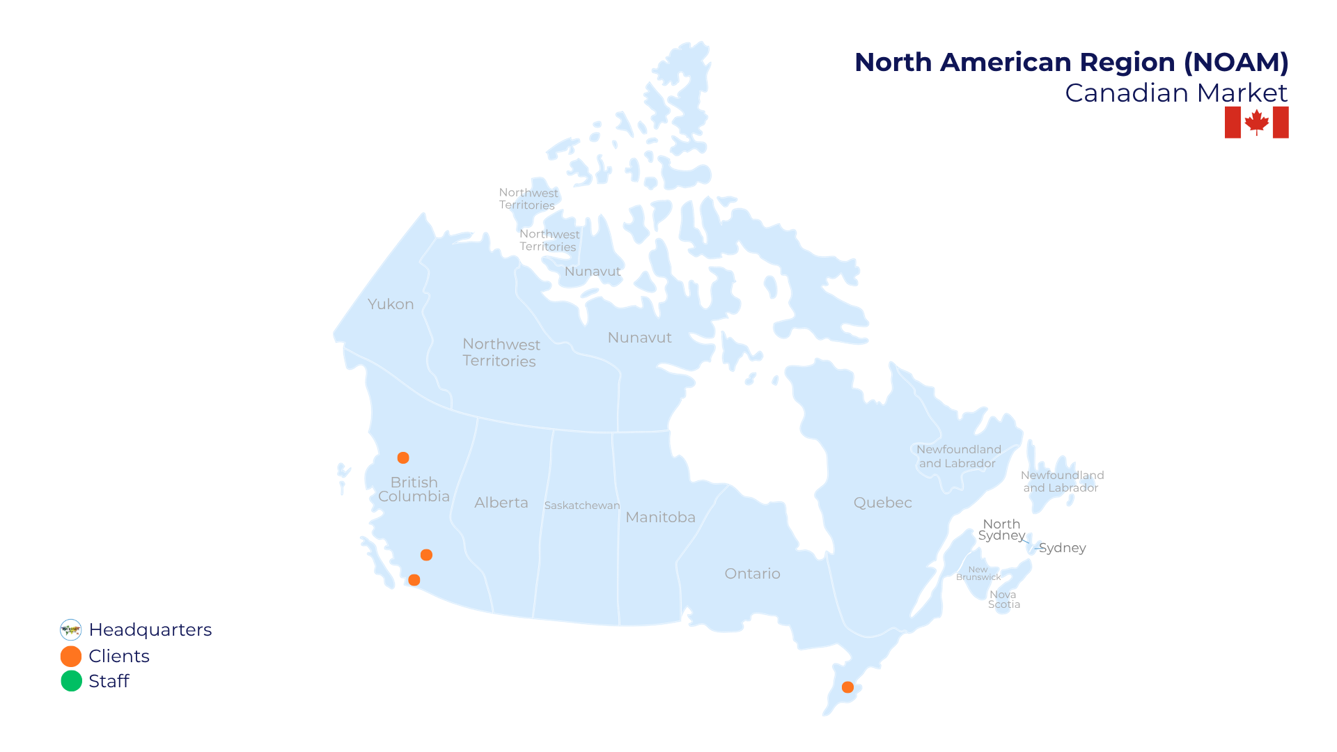 Where We Operate — Canada
