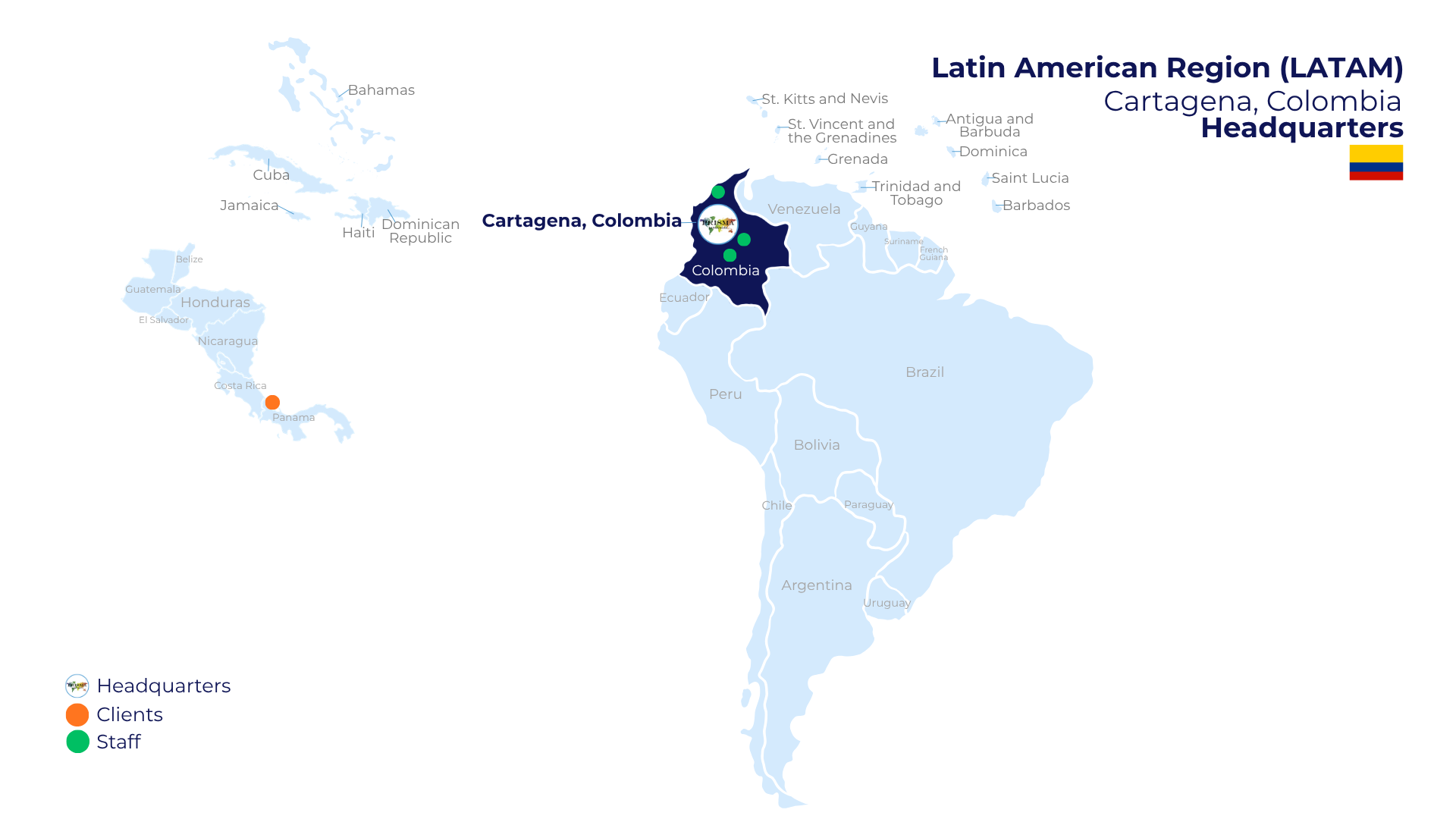 Where We Operate — Latin America