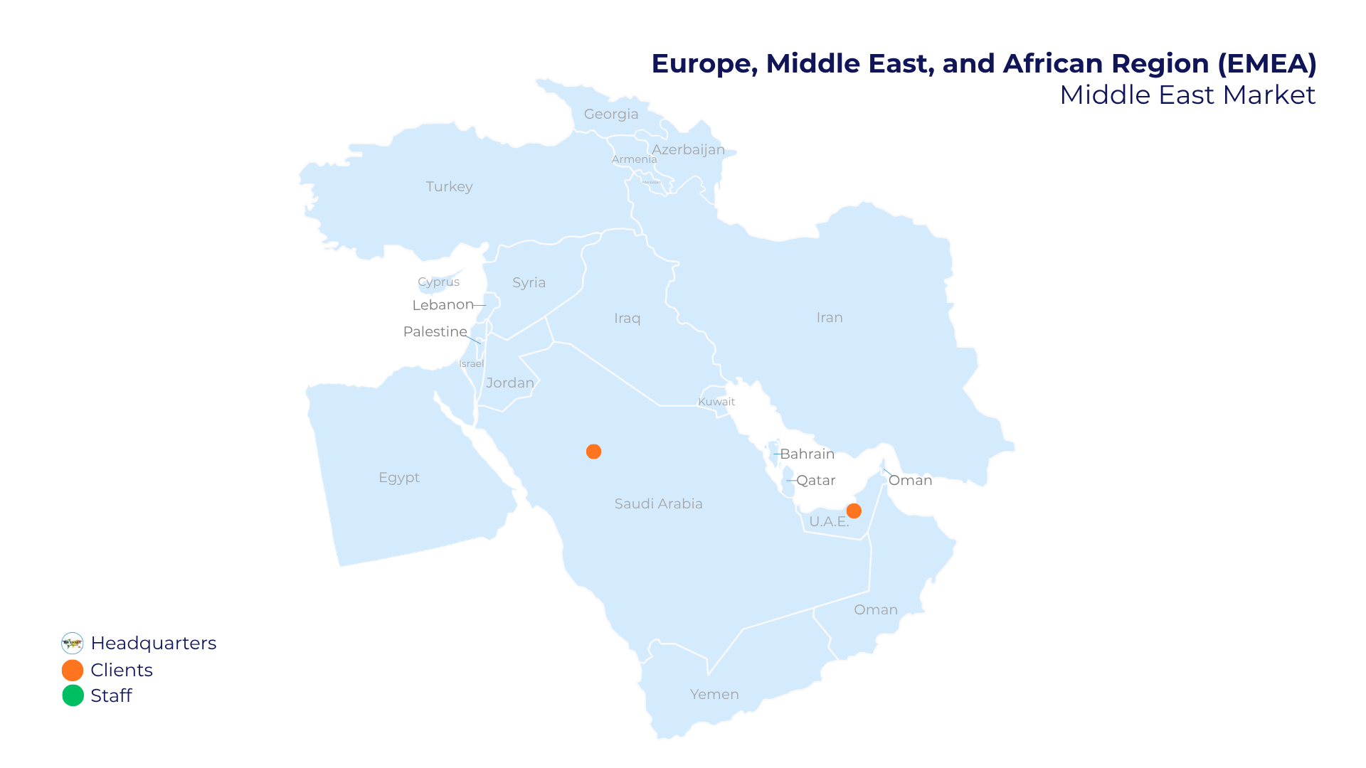 Where We Operate — EMEA